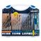 ALPEN Drill And Screwdriver Set 30 Piece In Carry Case Steel Masonry Wood